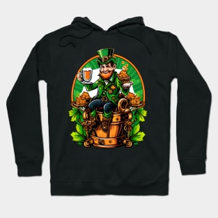 Leprechaun Beer With Me For Lucky St. Patrick's Day Hoodie